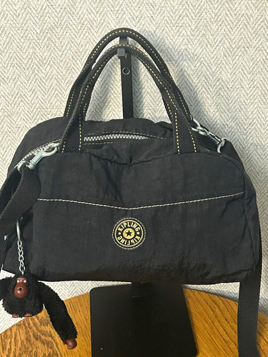Kipling black nylon - black, crossbody