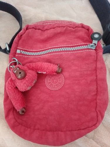 Small kipling red crossbody - small,