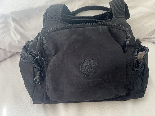 Kipling small black crossbody - black,