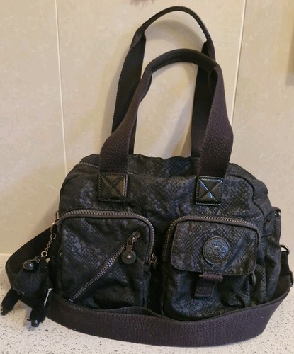Kipling defea dark black nylon - defea, dark/black
