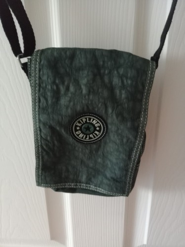 Grey black kipling shoulder - kipling,