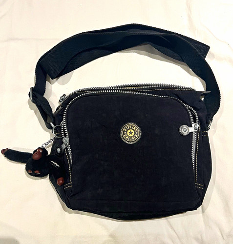 Kipling black nylon medium - kipling,