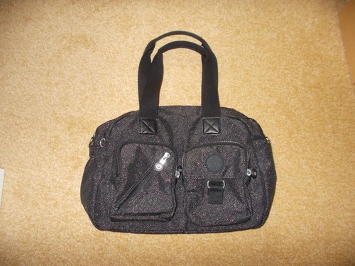 Kipling handbag black with - kipling, handbag,