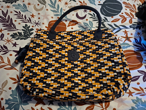 Kipling geometric nylon small - geometric,