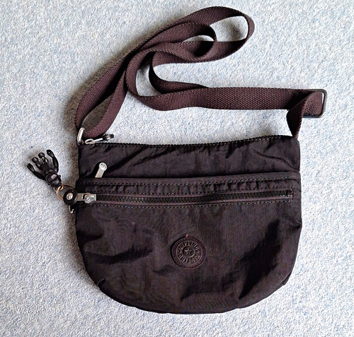 Kipling black nylon crossbody - kipling,