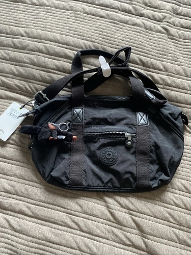 Kipling black medium bag - kipling,