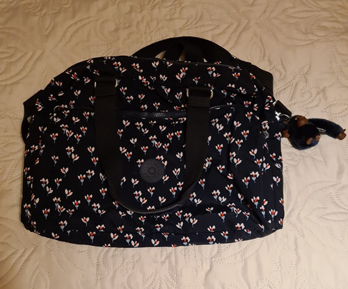 Kipling blue floral - blue, nylon