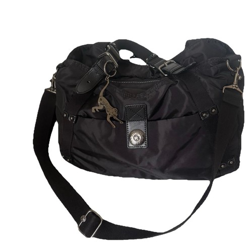 Kipling black large - large, crinkle