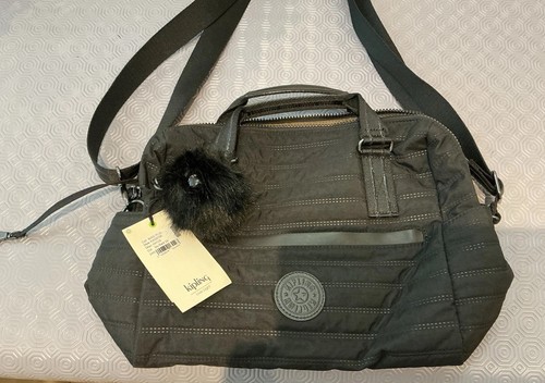 Kipling black nylon crossbody - kipling,