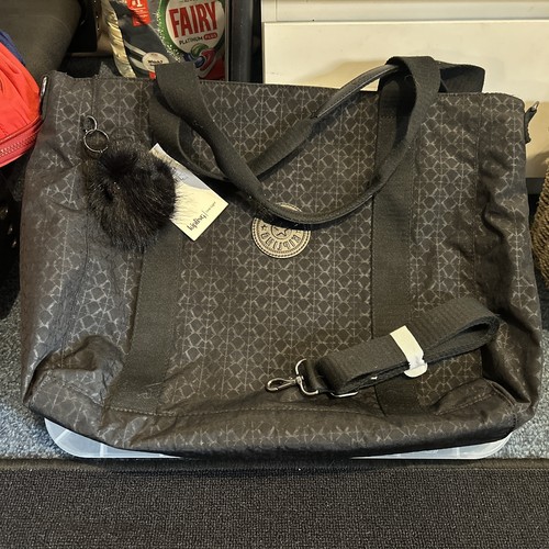 Ladies black kipling tote - ladies,