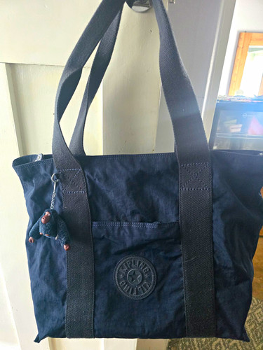 Kipling navy blue - blue, nylon