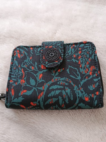 Kipling black pattern purse - black,