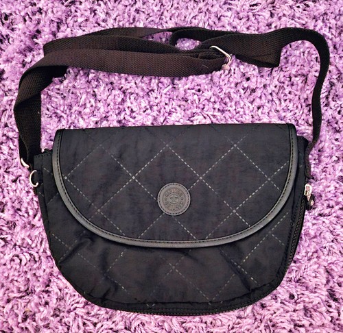Kipling black crossbody bag - kipling,